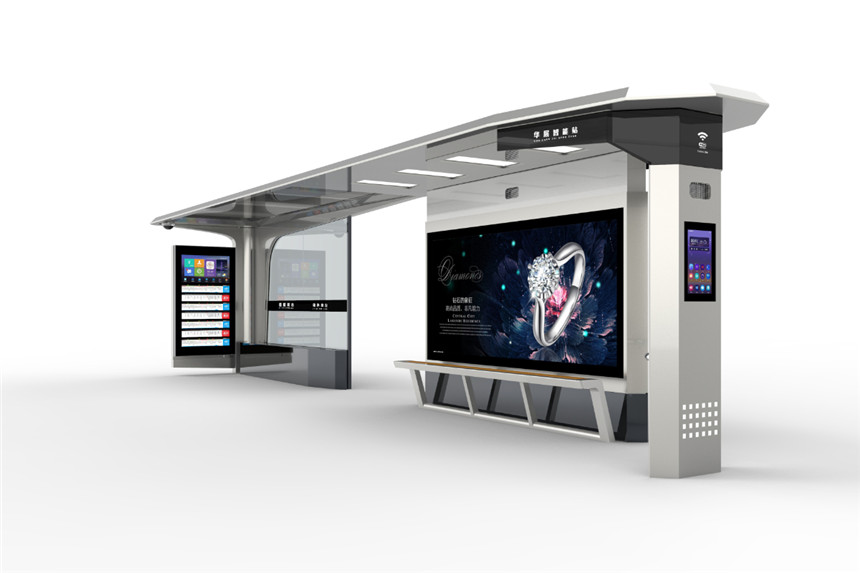 不銹鋼公交候車(chē)亭